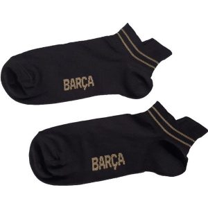 Skarpetki do kostki unisex Barça. Czarne skarpetki REAL MADRID, bez wzorów. W wyprzedaży za 68,75 zł.
