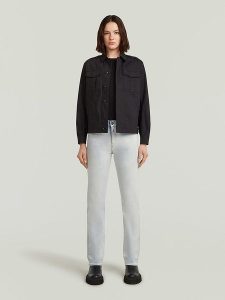 G-Star Dżinsy "Strace" - Regular fit - w kolorze błękitnym rozmiar: W28/L32. Niebieskie jeansy G-Star, z aplikacjami, z bawełny. Za 228,92 zł.