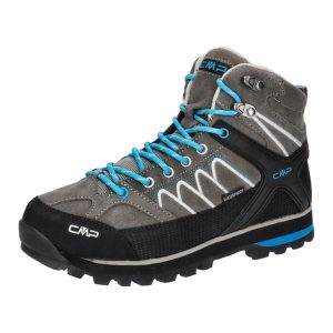Buty trekkingowe damskie CMP Moon Mid WP. Niebieskie buty trekkingowe CMP, bez zapięcia. Za 479,00 zł.