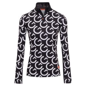 Bluza narciarska Damska Gareth & Lucas Forty-Two. Białe bluzy GARETH & LUCAS, na zimę, bez wzorów, z elastanu, bez kaptura. Za 229,99 zł.