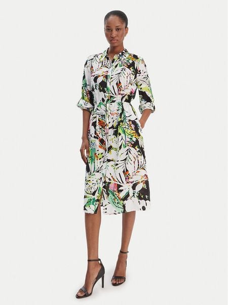 Joseph Ribkoff Sukienka koszulowa 261623 Kolorowy Regular Fit. Sukienki Joseph Ribkoff, m, bez wzorów, z syntetyku, bez kołnierzyka, bez ramiączek, koszulowe. Za 689,99 zł.