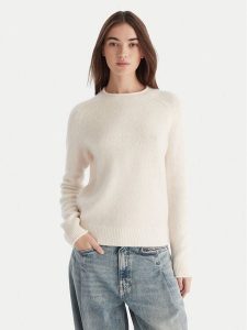 BOSS Sweter C_Fesperanasy 50548930 Beżowy Regular Fit. Brązowe swetry klasyczne Boss, m, z wełny, bez kołnierzyka. Za 539,99 zł.