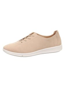 Legero Skórzane sneakersy "Lucca" w kolorze beżowym rozmiar: 40. Brązowe trampki Legero, bez wzorów, bez zapięcia. Za 175,67 zł.