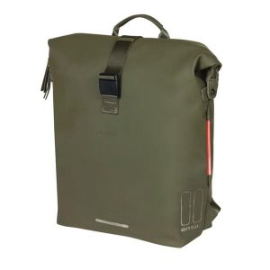 Plecak rowerowy SoHo Nordlicht, zielony mech. Zielone plecaki BASIL. Za 489,95 zł.