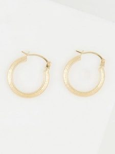 OR ÉCLAT Złote kolczyki-kreole "Nina" rozmiar: onesize. Żółte kolczyki OR ÉCLAT, złote. Za 391,99 zł.