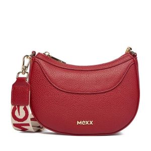 Torebka MEXX. Czerwone listonoszki Mexx, bez wzorów, bez dodatków. Za 169,99 zł.