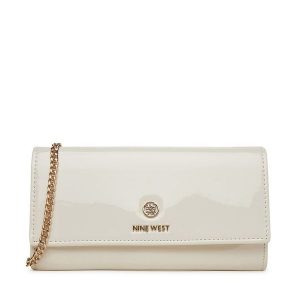 Torebka Nine West. Brązowe torebki klasyczne Nine West, bez wzorów, bez dodatków. Za 119,99 zł.