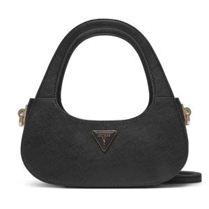 Torebka Guess. Czarne torebki klasyczne Guess, z aplikacjami, bez dodatków. Za 319,99 zł.