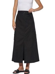 Heine Spódnica w kolorze czarnym rozmiar: 44. Czarne spódnice Heine, bez wzorów, z bawełny, maxi. Za 109,26 zł.