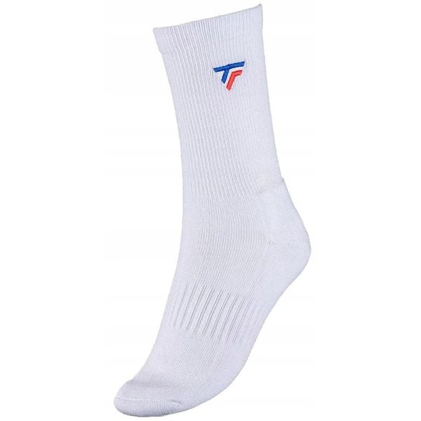Skarpety tenisowe dla dorosłych 3pak Tecnifibre High Cut Classic Socks 3P. Białe skarpetki TECNIFIBRE, bez wzorów. Za 89,00 zł.