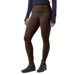 Damskie legginsy jeździeckie z pełną przyczepnością PS of Sweden Katja. Brązowe legginsy PS OF SWEDEN, bez wzorów, z materiału, z podwyższonym stanem. Za 399,50 zł.