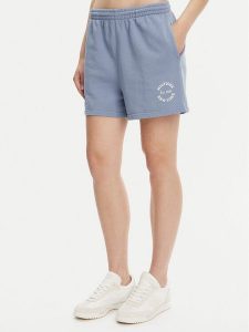 Tommy Hilfiger Szorty sportowe UW0UW05794 Niebieski Regular Fit. Niebieskie spodenki sportowe TOMMY HILFIGER, xs, bez wzorów, z bawełny. Za 129,99 zł.