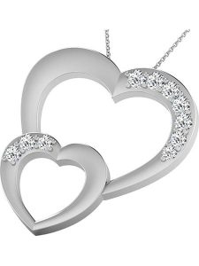 Vittoria Jewels Złota zawieszka z diamentami rozmiar: onesize. Szare naszyjniki Vittoria Jewels, z diamentem, srebrne. Za 513,99 zł.