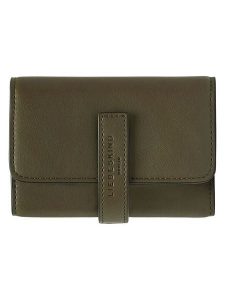 Liebeskind Berlin Skórzany portfel "Kate" w kolorze khaki - 13 x 10 x 4 cm rozmiar: onesize. Brązowe portfele Liebeskind Berlin, bez wzorów, z materiału. Za 184,95 zł.