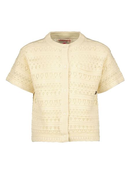 Vingino Kardigan w kolorze beżowym rozmiar: 152. Brązowe kardigany Vingino, z bawełny. Za 74,28 zł.