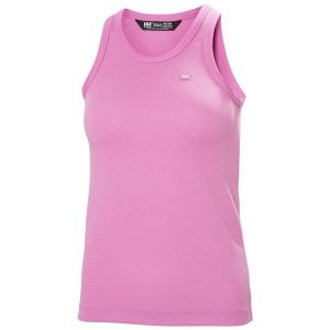 Damski tank top Helly Hansen Skagen. Czerwone topy Helly Hansen, bez wzorów, bez kołnierzyka, bez ramiączek. Za 189,50 zł.
