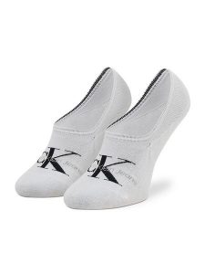 Calvin Klein Jeans Stopki 701218751 Biały. Białe skarpetki Calvin Klein Jeans, bez wzorów, z jeansu. Za 34,99 zł.