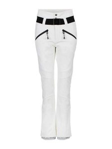 Peak Mountain Spodnie narciarskie "Atlas" w kolorze białym rozmiar: XL. Białe spodnie sportowe Peak Mountain, m, bez wzorów, narciarskie. Za 421,67 zł.