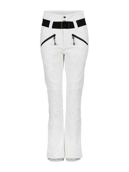 Peak Mountain Spodnie narciarskie "Atlas" w kolorze białym rozmiar: L. Białe spodnie dresowe Peak Mountain, l, bez wzorów, narciarskie. Za 327,10 zł.