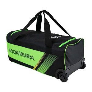 Torba na kółkach Kookaburra 9500. Czarne torby podróżne i sportowe KOOKABURRA, bez wzorów. Za 281,50 zł.