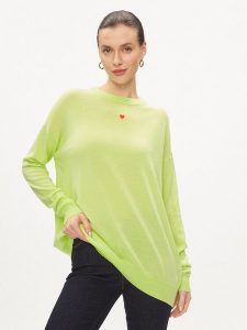 MAX&Co. Sweter Derrik Zielony Relaxed Fit. Zielone swetry klasyczne MAX&Co., xs, z wełny, bez kołnierzyka. Za 409,99 zł.