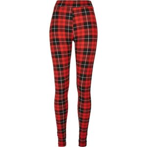 Legginsy damskie Urban Classics Soft AOP GT. Czerwone legginsy Urban Classics, bez wzorów. Za 149,50 zł.