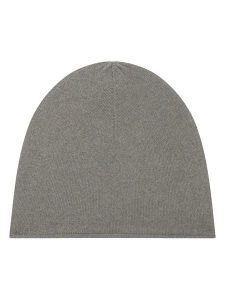 Perfect Cashmere Kaszmirowa czapka "June" w kolorze szarobrązowym rozmiar: onesize. Szare czapki Perfect Cashmere, bez wzorów, z kaszmiru. Za 143,99 zł.