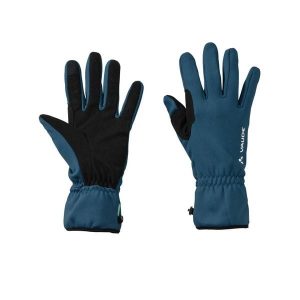 Rękawice VAUDE Basodino III. Niebieskie rękawiczki Vaude, bez wzorów. Za 147,80 zł.