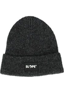 Czapka Slope Andi. Czarne czapki SLOPE, bez wzorów, z dzianiny, sportowe. Za 137,50 zł.