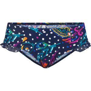 Figi bikini bonprix niebieski z nadrukiem. Bikini marki bonprix. Za 49,99 zł.