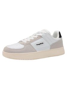 Kangaroos Sneakersy "K-Nat Harper" w kolorze biało-beżowym rozmiar: 42. Białe trampki KangaROOS, bez wzorów, bez zapięcia. Za 92,21 zł.