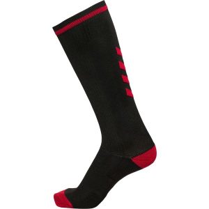 Skarpety sportowe dla dorosłych Hummel Elite Indoor Sock High. Czarne skarpetki Hummel, bez wzorów, z bawełny. Za 19,99 zł.