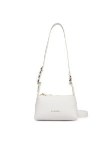 Valentino Torebka Helen VBS9N513G Biały. Białe listonoszki Valentino, bez wzorów, ze skóry, bez dodatków. Za 439,99 zł.