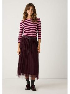 More & More Koszulka w kolorze różowo-bordowym rozmiar: 44. Czerwone bluzki More & More, bez wzorów, bez kołnierzyka, bez ramiączek. Za 144,24 zł.