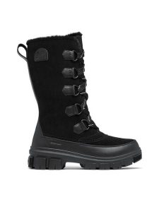 Sorel Śniegowce Torino V Tall Wp Outdry 2106691010 Czarny. Czarne buty zimowe Sorel, ze skóry, bez obcasa, bez zapięcia. Za 619,99 zł.