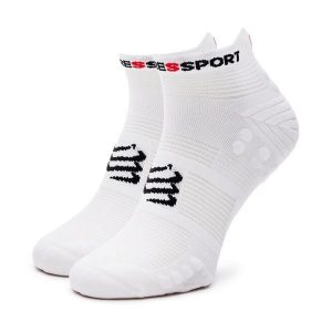 Skarpety krótkie Compressport. Białe skarpetki Compressport, bez wzorów. Za 59,99 zł.