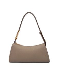 DKNY Torebka R433YG57 Beżowy. Brązowe torebki klasyczne DKNY, bez wzorów, ze skóry, bez dodatków. Za 599,99 zł.