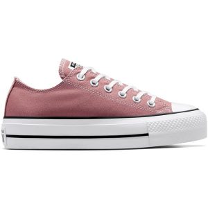 Buty sportowe Converse Chuck Taylor As Lift. Fioletowe trampki Converse, bez wzorów, bez zapięcia. Za 490,00 zł.