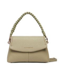 Hispanitas Torebka BV264536 Zielony. Zielone torebki klasyczne Hispanitas, bez wzorów, ze skóry, bez dodatków. Za 439,99 zł.