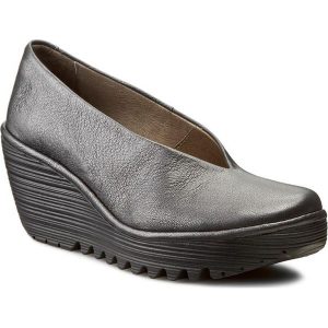 Półbuty FLY LONDON - Yaz P500025184 Graphite. Czółenka marki Fly London. W wyprzedaży za 269,00 zł.