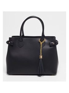 Christian Laurier Skórzana torebka "Anita" w kolorze czarnym - 32,5 x 23 x 15,5 cm rozmiar: onesize. Czarne torebki klasyczne Christian Laurier, bez wzorów, z materiału, przez ramię, bez dodatków. Za 427,45 zł.