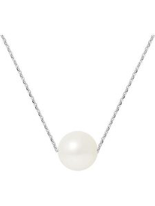 Pearl Addict Srebrny naszyjnik z perłą - dł. 42 cm rozmiar: onesize. Białe naszyjniki Pearl Addict, z perłą, srebrne. Za 157,35 zł.