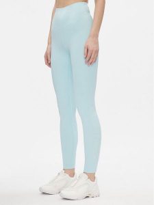 Calvin Klein Performance Legginsy 00GWS3L602 Niebieski Slim Fit. Niebieskie legginsy Calvin Klein Performance, bez wzorów, z syntetyku. Za 239,99 zł.