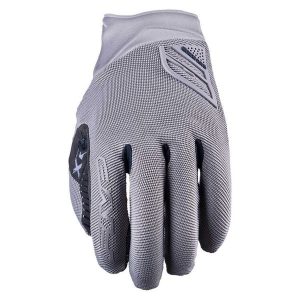 Rękawiczki żelowe XR-TRAIL - CEMENT (szary cementowy) - XL/11. Szare rękawiczki FIVE GLOVES, bez wzorów, z lycry. Za 154,00 zł.