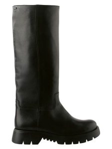 Högl Skórzane kozaki "Cassidy" w kolorze czarnym rozmiar: 38. Czarne kozaki HÖGL, na zimę, bez wzorów, bez obcasa, bez zapięcia. Za 732,45 zł.