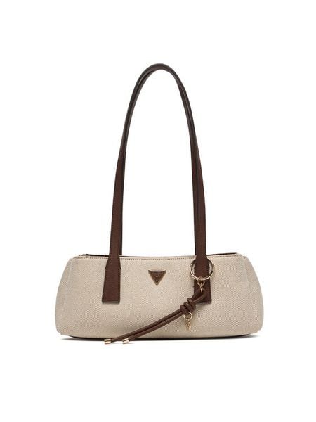 Guess Torebka Alice HWWG9 926080 Kremowy. Białe torebki klasyczne Guess, z aplikacjami, z materiału, bez dodatków. Za 399,99 zł.