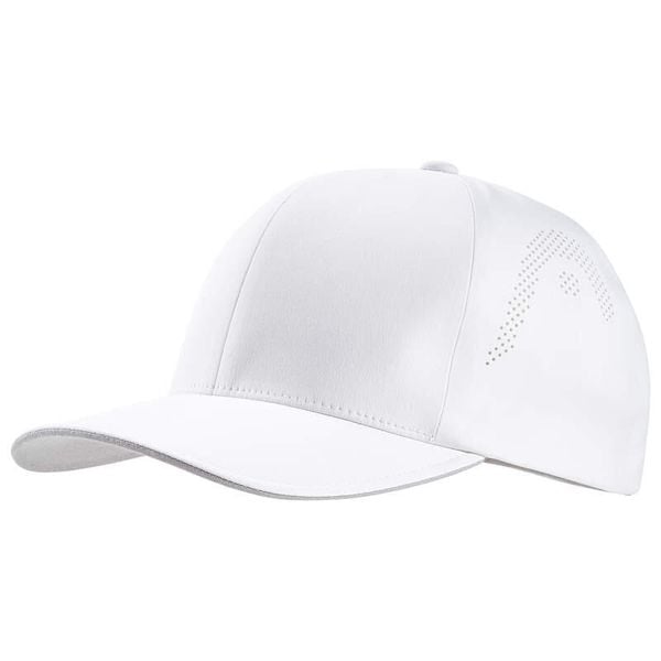 Czapka sportowa z daszkiem Head Delta Cap. Białe czapki Head, bez wzorów, sportowe. Za 139,99 zł.
