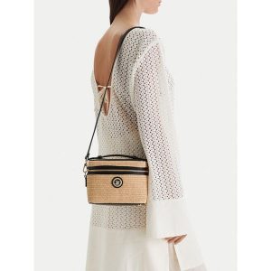 Torebka Beverly Hills Polo Club. Brązowe kuferki Beverly Hills Polo Club, bez wzorów, bez dodatków. Za 179,99 zł.