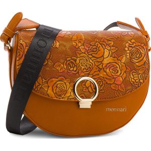 Torebka MONNARI - BAGB010-017 Brown. Listonoszki marki Monnari. W wyprzedaży za 149,00 zł.