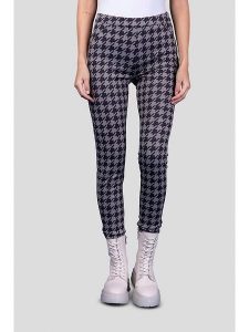 Blue Fire Spodnie "Donna" w kolorze czarno-szarym rozmiar: W30/L30. Czarne rurki Blue Fire, z materiału. Za 95,46 zł.